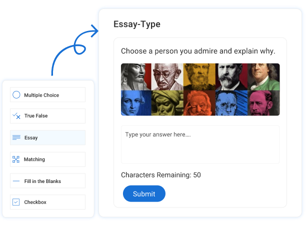 Choose Question Types 